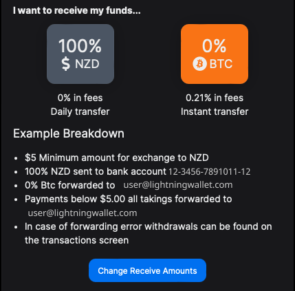 Lightning Pay's Split Payments feature 100% converted to NZD