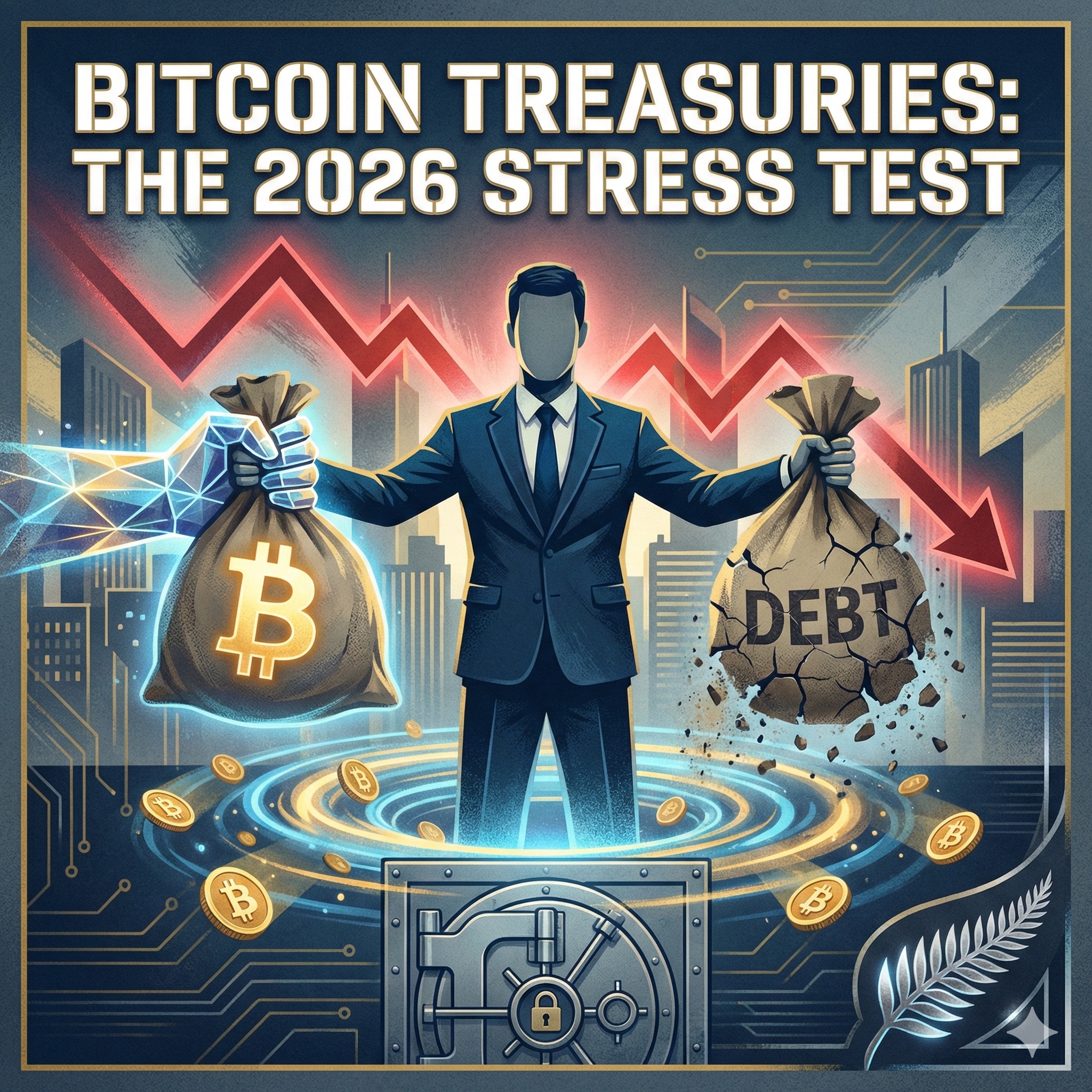 Bitcoin Treasuries: Diamond Hands or Heavy Bags?