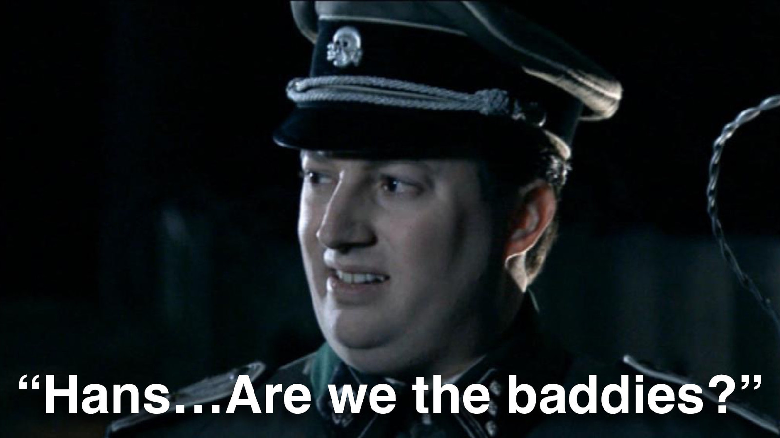 Are we the baddies?