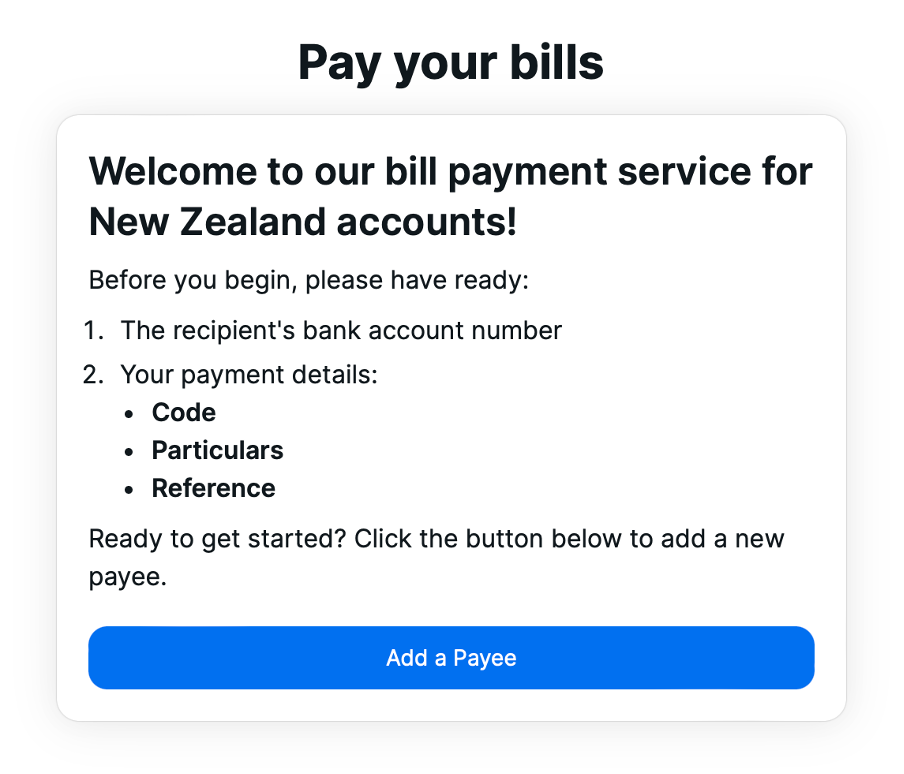 New Features: Bill Pay and Passkeys
